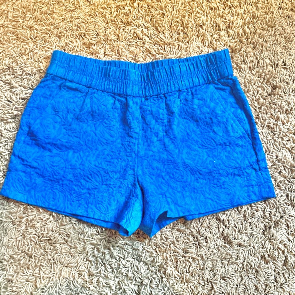 J. Crew High Waist Blue Women's Shorts